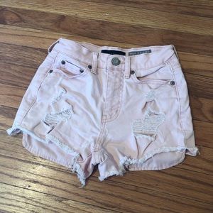High Waisted Jean Shorts